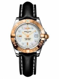Breitling Galactic 32 Stainless Steel / Rose Gold / Pearl Diamond / Calf C71356L2.A712.408X