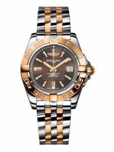 Breitling Galactic 32 Stainless Steel / Rose Gold / Solar Bronze / Bracelet C71356L2.Q581.367C