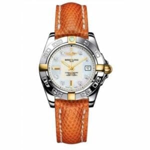 Breitling Galactic 32 Two Tone MOP / Diamond / Teju B71356L2.A710.125Z