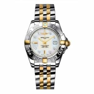 Breitling Galactic 32 Two Tone MOP / Diamond / Two Tone Bracelet B71356L2.A710.367D