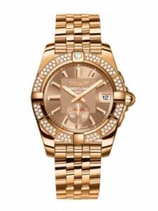Breitling Galactic 36 Automatic Rose Gold / Diamond / Copperhead Bronze / Bracelet H3733053.Q584.376H