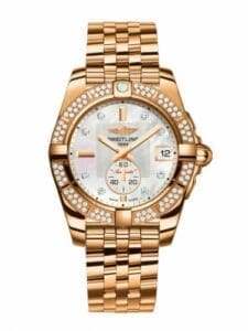 Breitling Galactic 36 Automatic Rose Gold / Diamond / Pearl Diamond / Bracelet H3733053.A725.376H
