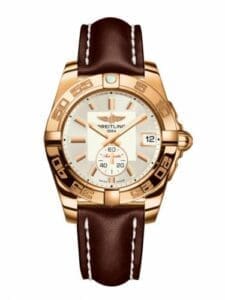 Breitling Galactic 36 Automatic Rose Gold / Stratus Silver / Calf H3733012.G714.416X
