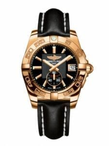 Breitling Galactic 36 Automatic Rose Gold / Volcano Black / Calf H3733012.BA54.414X