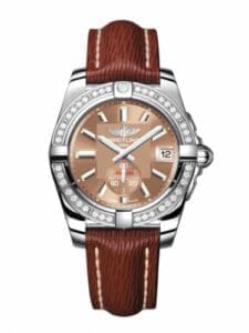 Breitling Galactic 36 Automatic Stainless Steel / Diamond / Copperhead Bronze / Sahara A3733053/Q582/216X/A16BA.1