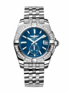 Breitling Galactic 36 Automatic Stainless Steel / Diamond / Gun Blue / Bracelet A3733053/C824/376A