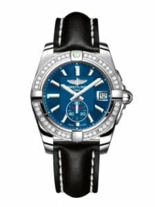 Breitling Galactic 36 Automatic Stainless Steel / Diamond / Gun Blue / Calf A3733053/C824/414X/A16BA.1