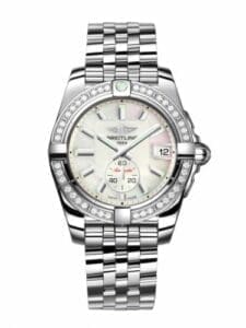 Breitling Galactic 36 Automatic Stainless Steel / Diamond / Pearl / Bracelet A3733053/A716/376A