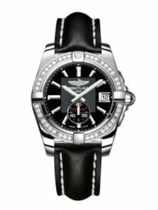 Breitling Galactic 36 Automatic Stainless Steel / Diamond / Volcano Black / Calf A3733053/BA33/414X/A16BA.1