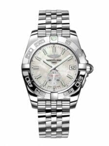 Breitling Galactic 36 Automatic Stainless Steel / Pearl / Bracelet A3733012/A788/376A