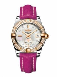 Breitling Galactic 36 Automatic Stainless Steel / Rose Gold / Diamond / Pearl Diamond / Sahara C3733053.A725.242X