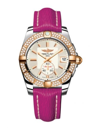Breitling Galactic 36 Automatic Stainless Steel / Rose Gold / Diamond / Stratus Silver / Sahara C3733053.G714.242X