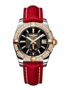 Breitling Galactic 36 Automatic Stainless Steel / Rose Gold / Diamond / Volcano Black / Sahara C3733053.BA54.214X