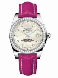 Breitling Galactic 36 Stainless Steel / Diamond / Pearl Diamond/ Sahara A7433053.A780.242X