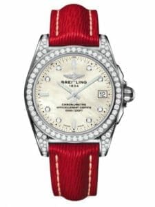 Breitling Galactic 36 Stainless Steel / Diamondworks / Pearl Diamond/ Sahara A7433063.A780.214X