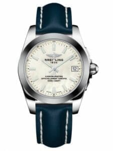 Breitling Galactic 36 Stainless Steel / SleekT / Pearl / Calf W7433012.A779.194X