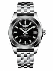 Breitling Galactic 36 Stainless Steel / SleekT / Trophy Black / Bracelet W7433012.BE08.376A