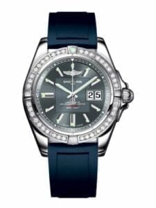 Breitling Galactic 41 Stainless Steel / Diamond / Tomcat Gray / Rubber A49350LA.F549.138S