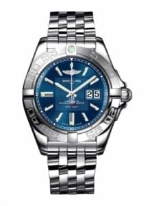 Breitling Galactic 41 Stainless Steel / Metallica Blue / Bracelet A49350L2.C806.366A