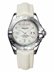 Breitling Galactic 41 Stainless Steel / Pearl Diamond / Sahara A49350L2.A702.237X