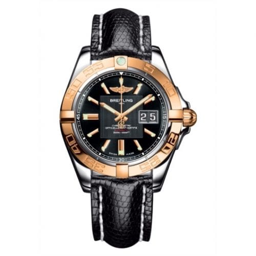 Breitling Galactic 41 Stainless Steel / Rose Gold / Trophy Black / Teju C49350L2.BA09.145Z