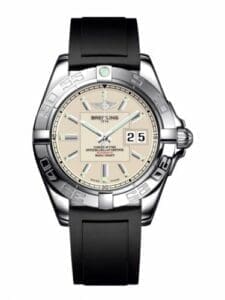 Breitling Galactic 41 Stainless Steel / Sierra Silver / Rubber A49350L2.G699.132S