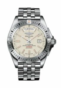 Breitling Galactic 44 Silver A45320B9.G797.375A