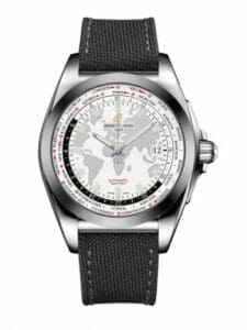 Breitling Galactic Unitime Stainless Steel / SleekT / Antarctica White / Military WB3510U0.A777.109W