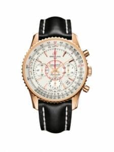 Breitling Montbrillant 01 Red Gold / Mercury Silver / Calf RB013012.G710.428X