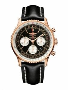 Breitling Navitimer 01 43 Red Gold / Black / Calf / Pin RB012012/BA49/435X/R20BA.1