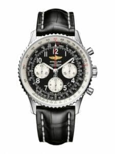 Breitling Navitimer 01 43 Stainless Steel / Black Arabic / Croco AB012012.BB02.743P