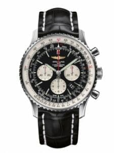 Breitling Navitimer 01 46 Stainless Steel / Black / Croco / Pin AB012721/BD09/760P/A20BA.1