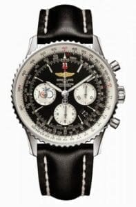 Breitling Navitimer 01 Stainless Steel / Black / 1º Centenário da Força Aérea Militar AB012012.PT