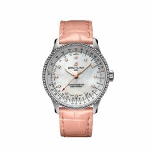 Breitling Navitimer 1 35 Automatic Stainless Steel / MOP / Croco / Folding A17395211A1P4