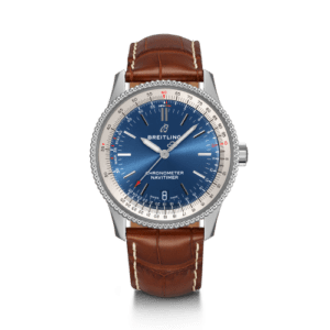 Breitling Navitimer 1 38 Automatic Stainless Steel / Blue / Croco / Pin A17325211C1P2