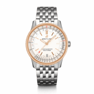 Breitling Navitimer 1 38 Automatic Stainless Steel / Red Gold / Silver / Bracelet U17325211G1A1
