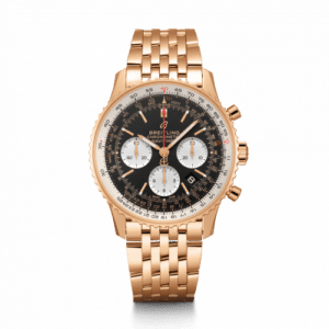 Breitling Navitimer 1 B01 Chronograph 43 Red Gold / Black / Bracelet RB0121211B1R1