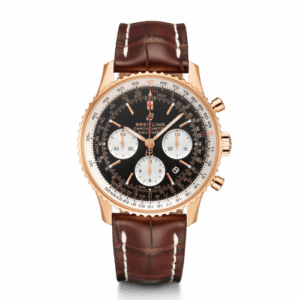 Breitling Navitimer 1 B01 Chronograph 43 Red Gold / Black / Croco / Folding RB0121211B1P2