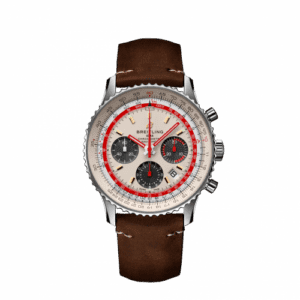 Breitling Navitimer 1 B01 Chronograph 43 Stainless Steel / Airline Editions TWA / Calf / Pin AB01219A1G1X1