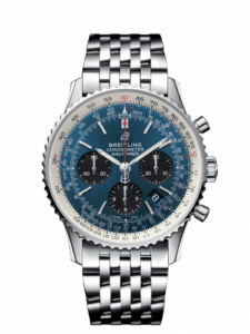 Breitling Navitimer 1 B01 Chronograph 43 Stainless Steel / Blue / Bracelet AB0121211C1A1