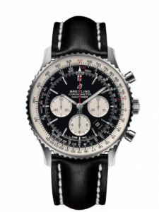 Breitling Navitimer 1 B01 Chronograph 46 Stainless Steel / Black / Calf / Pin AB0127211B1X1