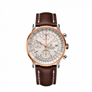 Breitling Navitimer 1 Chronograph 41 Stainless Steel / Red Gold / Silver / Croco / Folding U13324211G1X2