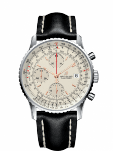 Breitling Navitimer 1 Chronograph 41 Stainless Steel / Silver / Calf / Folding A13324121G1X4