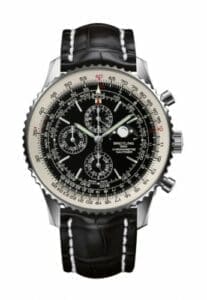Breitling Navitimer 1461 48 Stainless Steel / Black / Croco / Pin A1938021/BD20/760P/A20BA.1
