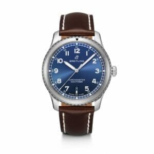 Breitling Navitimer 8 Automatic 41 Stainless Steel / Blue / Brown Calf A17314101C1X1