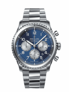 Breitling Navitimer 8 B01 Chronograph 43 Stainless Steel / Blue / Bracelet AB0117131C1A1