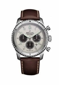 Breitling Navitimer 8 B01 Chronograph 43 Stainless Steel / Silver / Calf AB01171A1G1X1