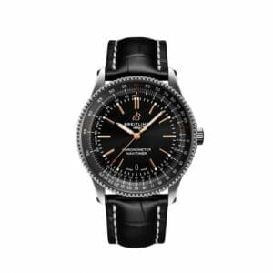 Breitling Navitimer Automatic 41 Automatic Stainless Steel / Black / Croco / Pin A17326241B1P2