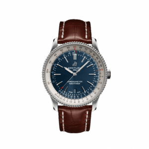 Breitling Navitimer Automatic 41 Automatic Stainless Steel / Blue / Croco / Folding A17326211C1P2