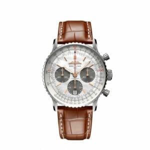 Breitling Navitimer B01 Chronograph 41 Stainless Steel / MOP Japan / Alligator AB0139211A1P1